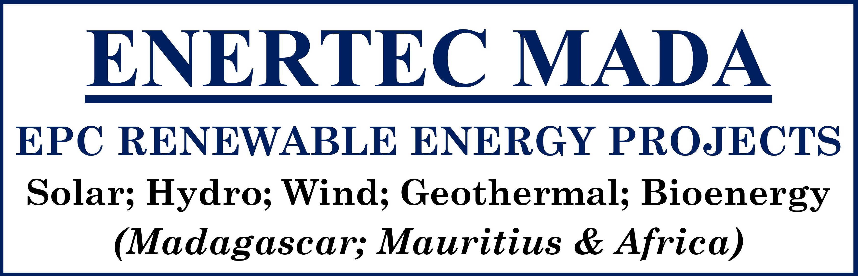 ENERTEC MADA - Logo
